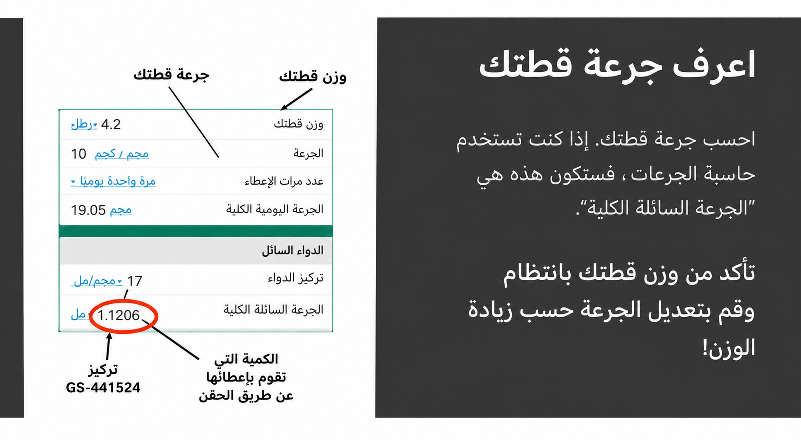 دليل جرعة GS-441524